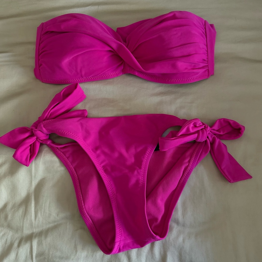 Vibrant Pink Bikini Set